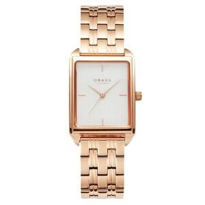 Obaku Women's Kamille White Dial Watch - V293LXVISV